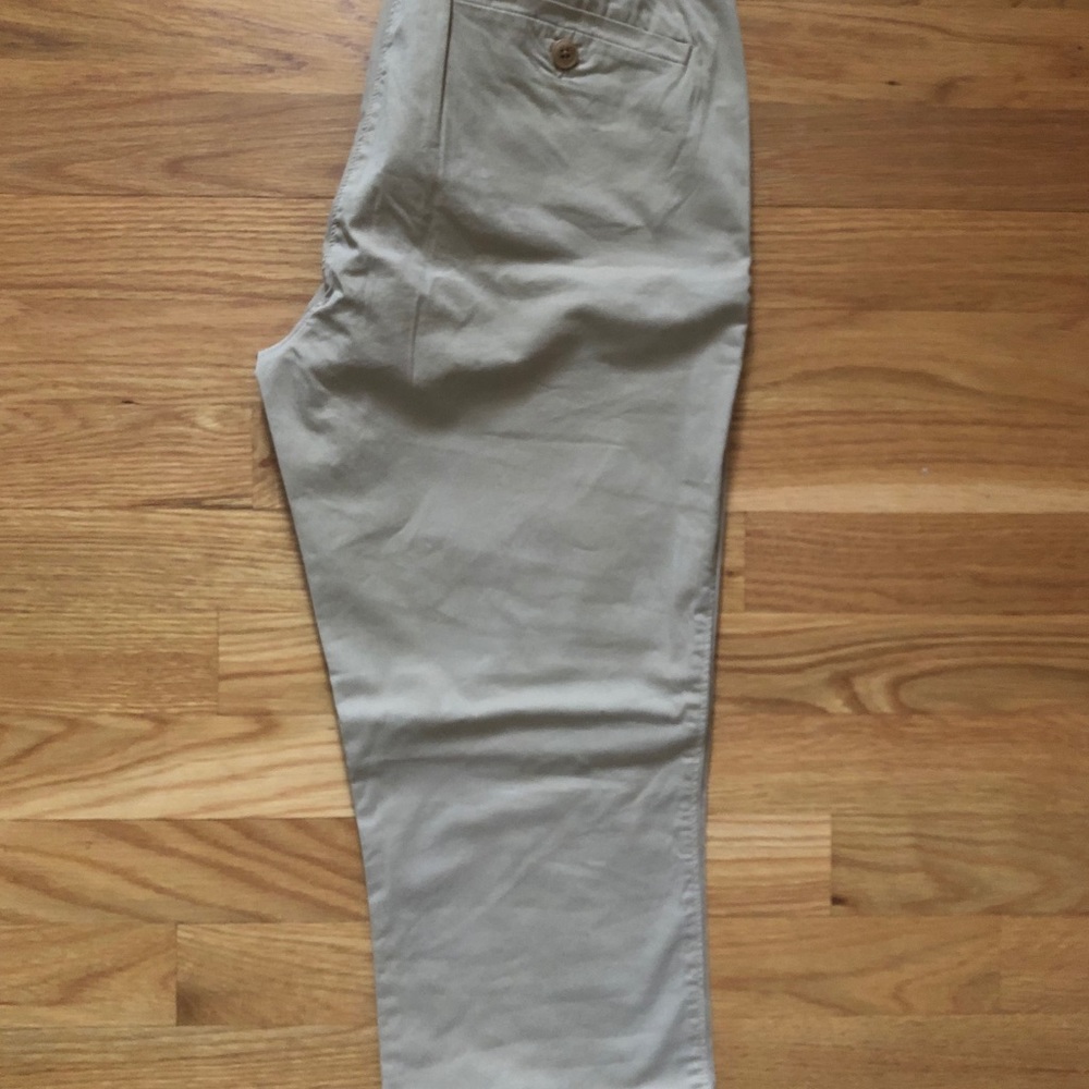 Jcrew Cropped Ruffle Chino Pant - Picture 6 of 6